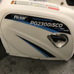Generator 2300 Watts Perfect To Camp Or Run The Refrigerator In A Power Out A Inverter So Very Quiet We Are In Van Nuys $495