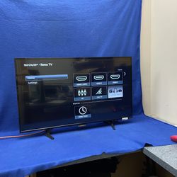 Sharp LC-43LB481U 43” Roku Smart TV w/Remote 11052686