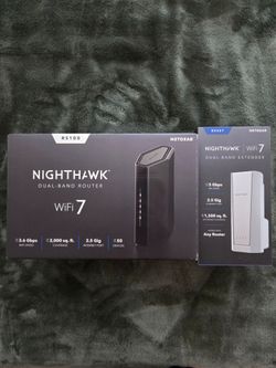 Nighthawk Dual-Band Router and Extender | WiFi 7