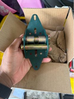 Garage Door Green Hinge - Energy Saving, 4 Panel Doors 12' Wide & Over, MFG# C4416-40