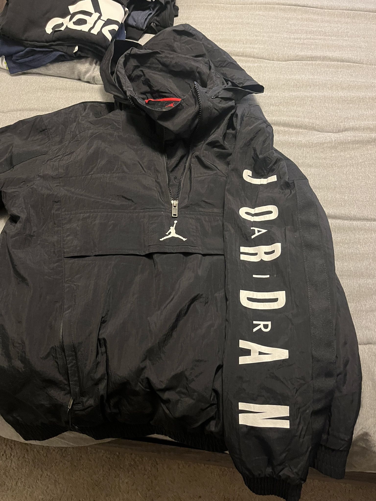 Jordan Pullover Jacket-Mens Medium