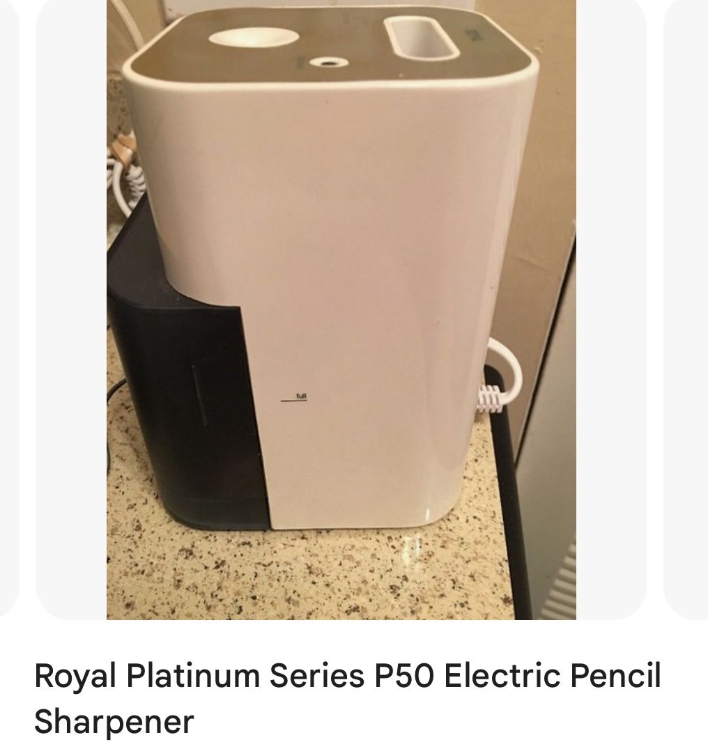 Royal Platinum Series P50 Electric Pencil Sharpener