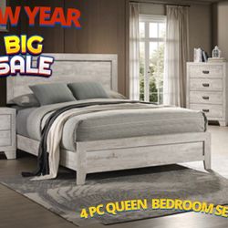 4 Pc Queen Bedroom Set 
