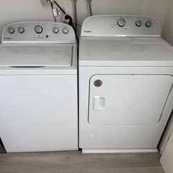 Whirlpool HE Washer & Gas Dryer
