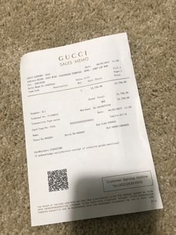 gucci sale memo