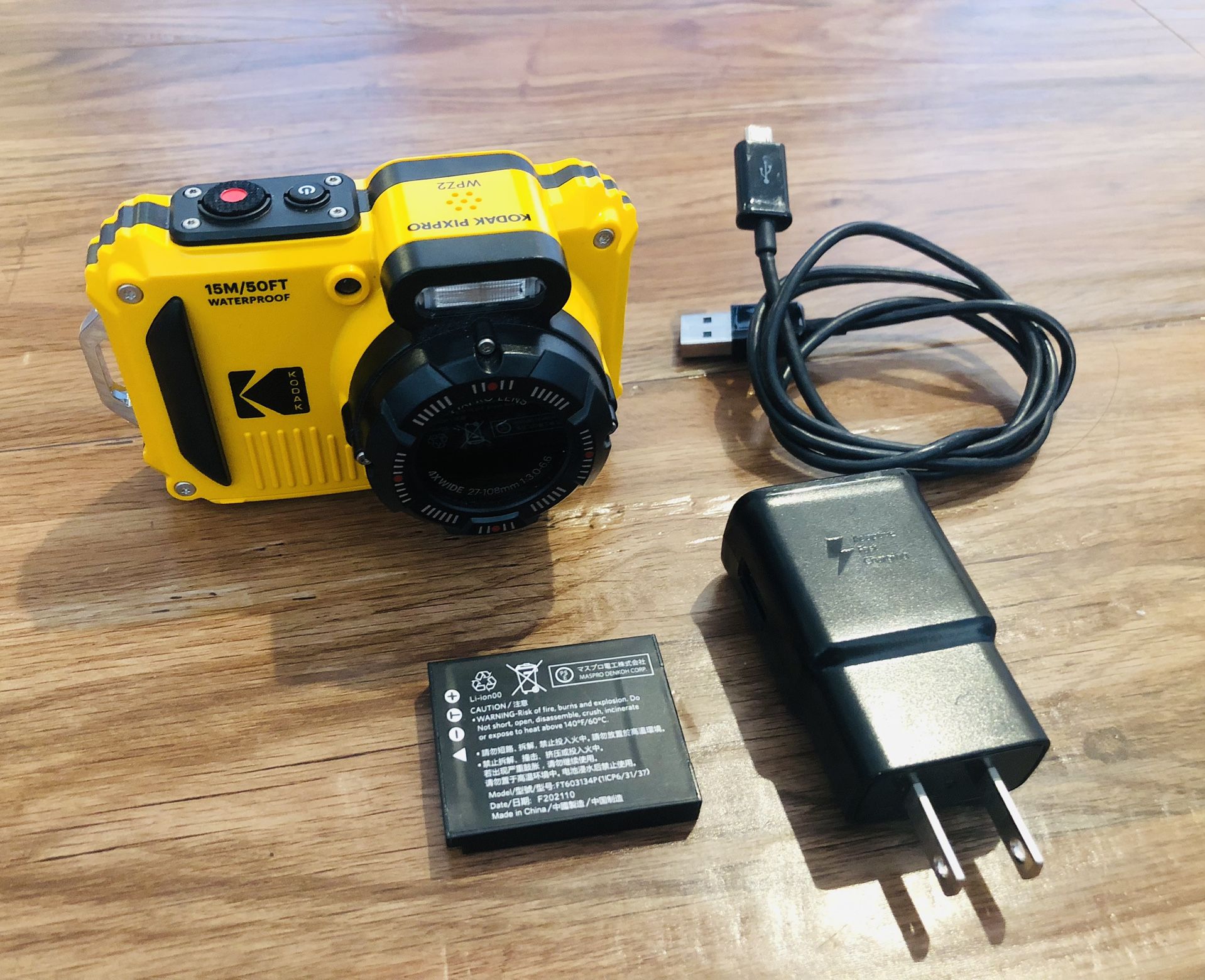 Kodak PIXPRO WPZ2 Rugged Waterproof WiFi Digital Camera