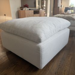 Restoration Hardware Cloud Ottoman 
