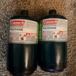 Coleman Propane Cannisters (2)