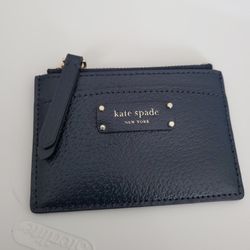 Kate Spade Id Or Credit Card Holder, Zippered Pouch