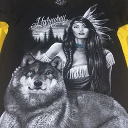Retro Harmony T-shirt Size Large Women
