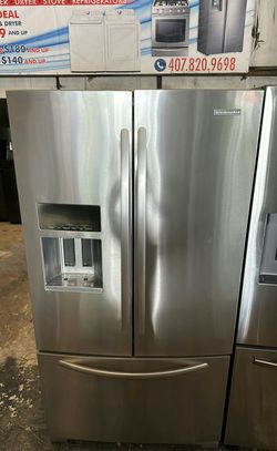 KitchenAid Fridge Stainless Steel Water Dispenser
