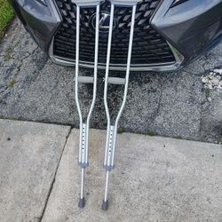 Aluminum Crutches 