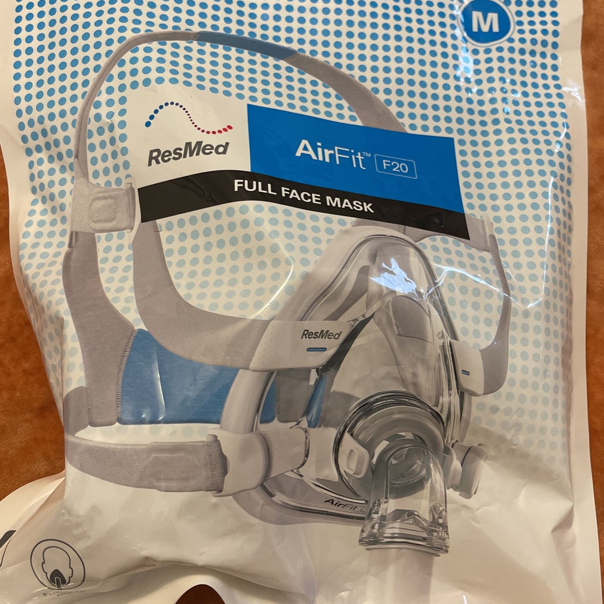 ResMed AirFit F20 Full Face CPAP Mask Size Medium