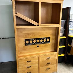 LARGE Entertainment Center - FREE