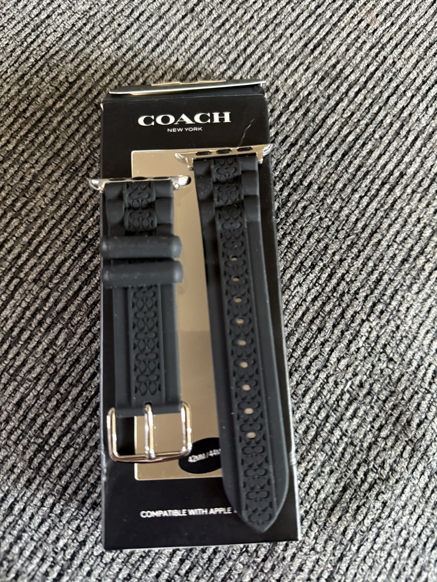 Coach Apple Watch Leather Band