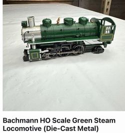 Bachmann HO Scale Southern 2-6-2 Prairie Steam Locomotive (Item #51504).
