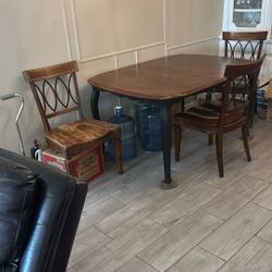 Kitchen Table And Three Chairs
