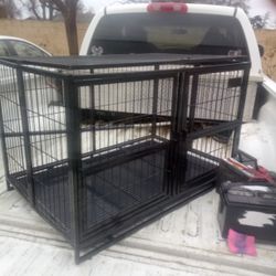 Heavy Metal Dog Crate 