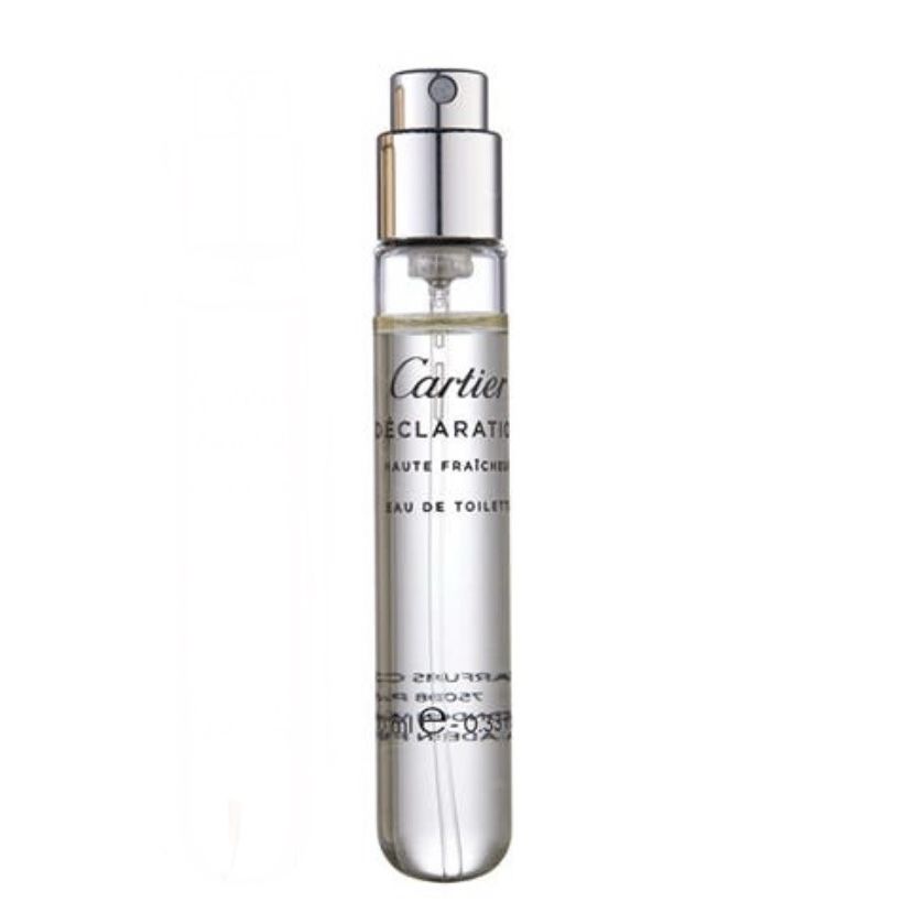 Cartier travel-size Déclaration Haute Fraîcheur Eau de Toilette (0.33 oz. ) 10ml