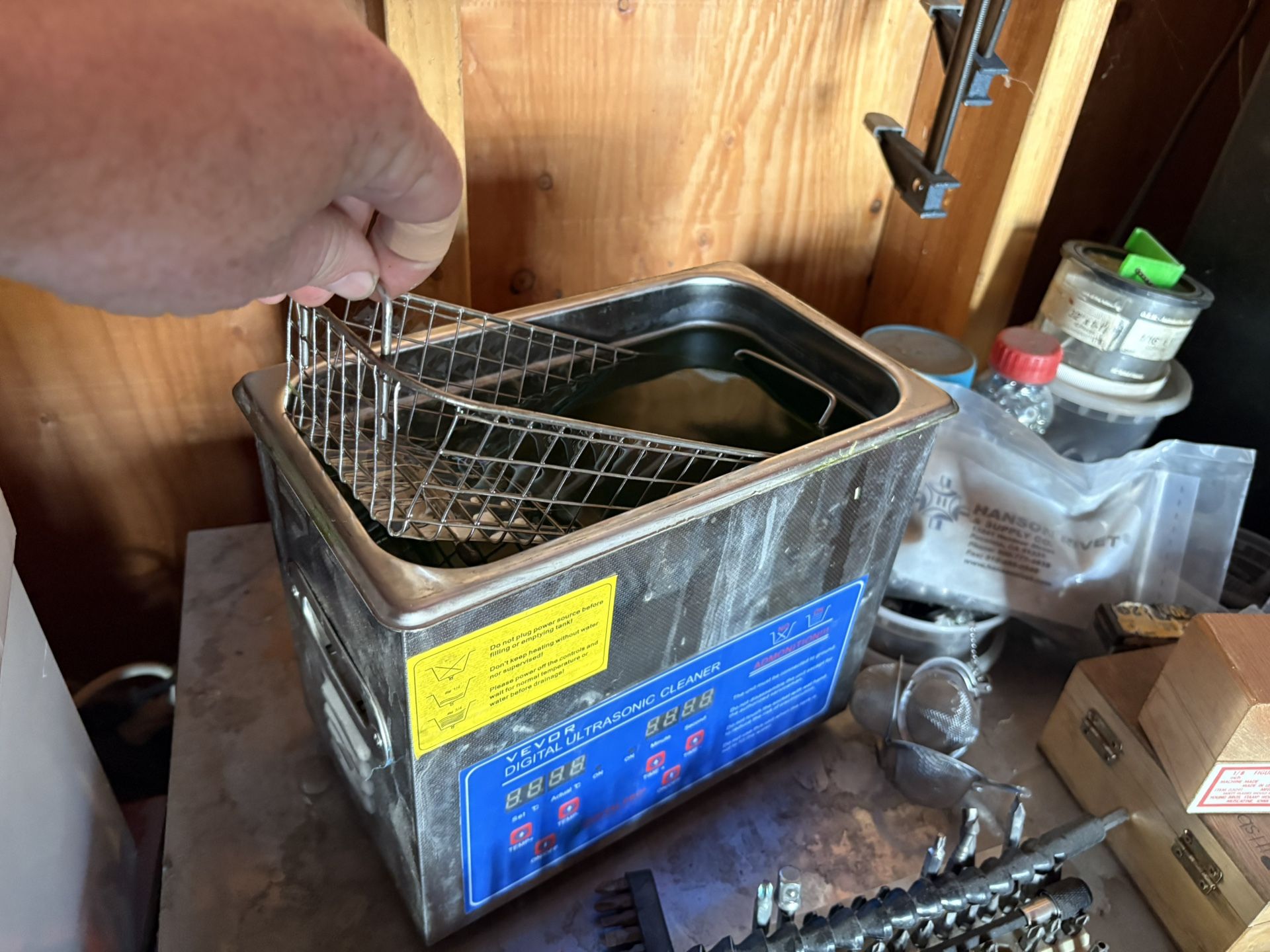 Vevor Heated Ultrasonic Cleaner (3 Liter)