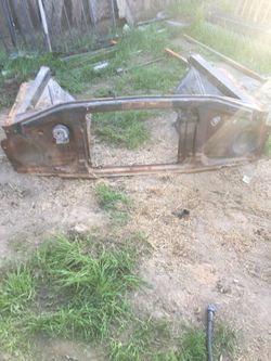 Radiator support and inner fender