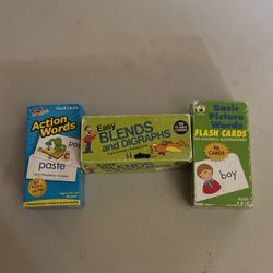 Action Words, Blends And Digraphs, Picture Words