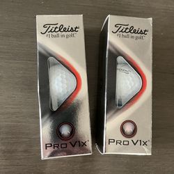 Two Sleeves - Titleist Pro V1x Golf Balls