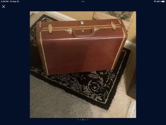 Antique Collectible Suitcase Vintage
