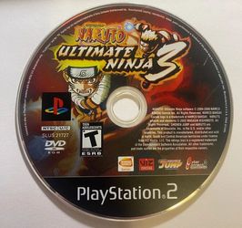 PLAYSTATION 2: NARUTO ULTIMATE NINJA 3