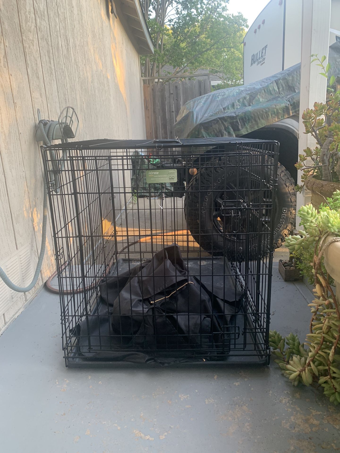 Dog Cage With Cover