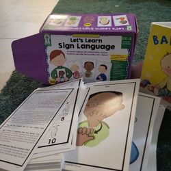 Let's Learn Sign Language + Baby Signs Book