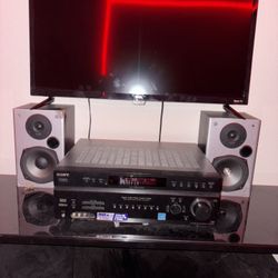 Home Audio Setup W Sub