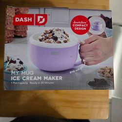 Single ice cream maker