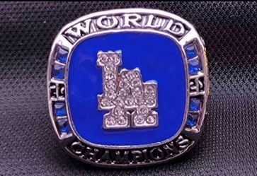 LA Dodgers 2020 World Series Champions Ring Size 11