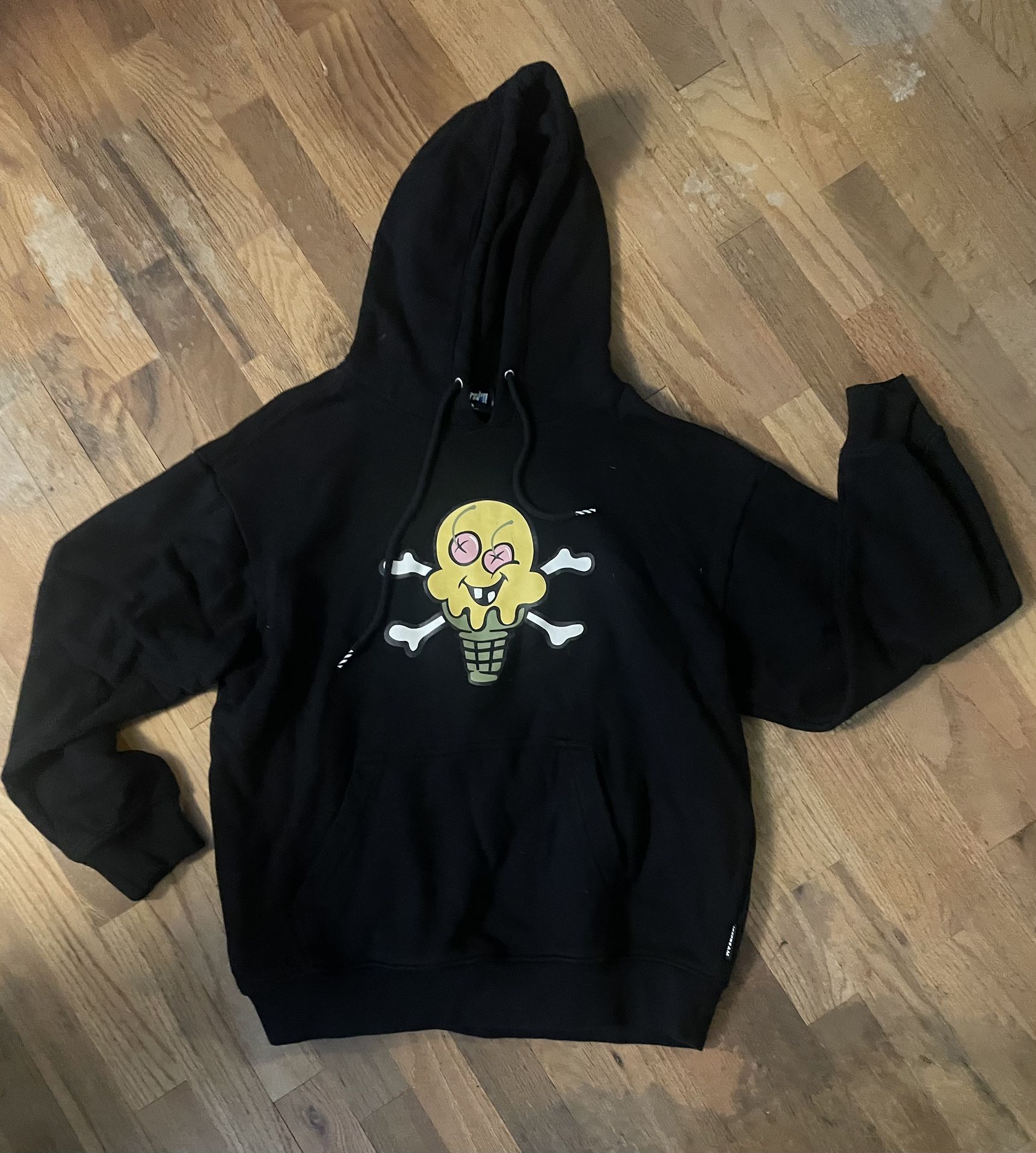 BBC Ice Cream Print Pullover Hoodie size Large