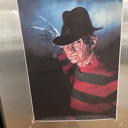 Freddys Ready - Nightmare On Elm Street Vinyl Poster 