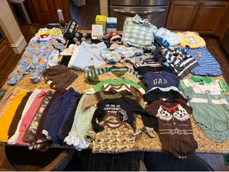 Large baby boy clothing lot in 3-6 Months