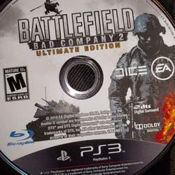 Battlefield 2 Bad Company Ps3 Disc Only