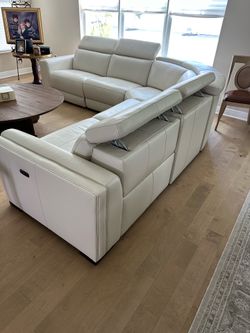 Leather Sectional