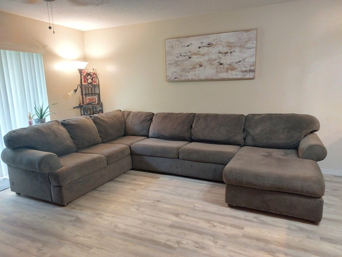 3 pc Sectional Couch Living Room