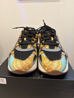 Versace Medusa Insignia Chunky Leather Men’s Sneakers size 45