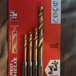 Milwaukee Red Helix Titanium Drill Bit 