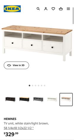Like New IKEA HEMNES tv stand
