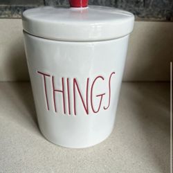 Rae Dunn Jar With Lid 