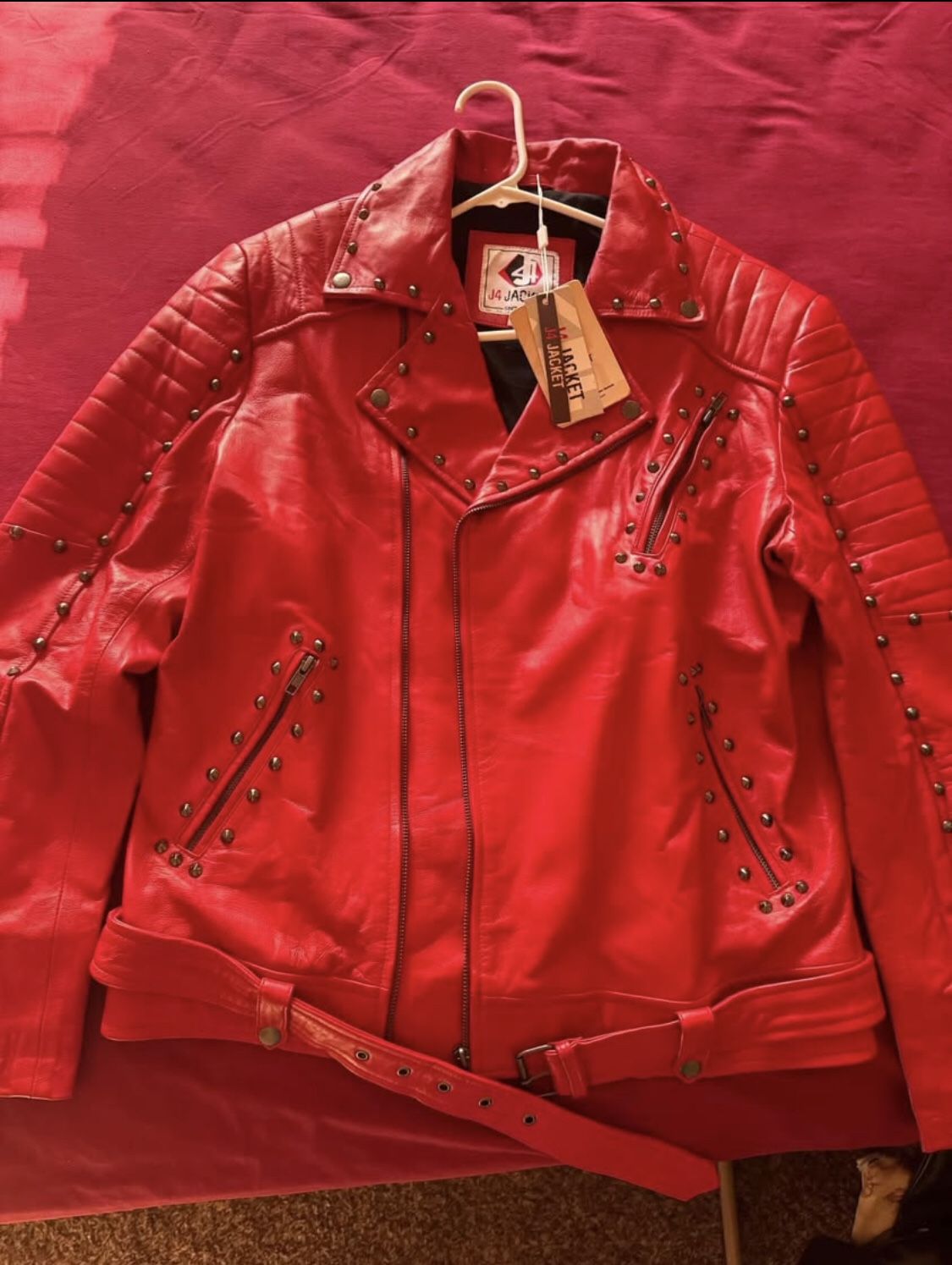 Red Leather Jacket