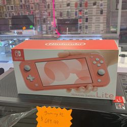 Nintendo Switch Lite New In Box Pink 