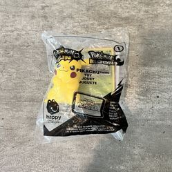 Pokémon Sun And Moon 2017 McDonald’s Happy Meal Toy 1 Pikachu 
