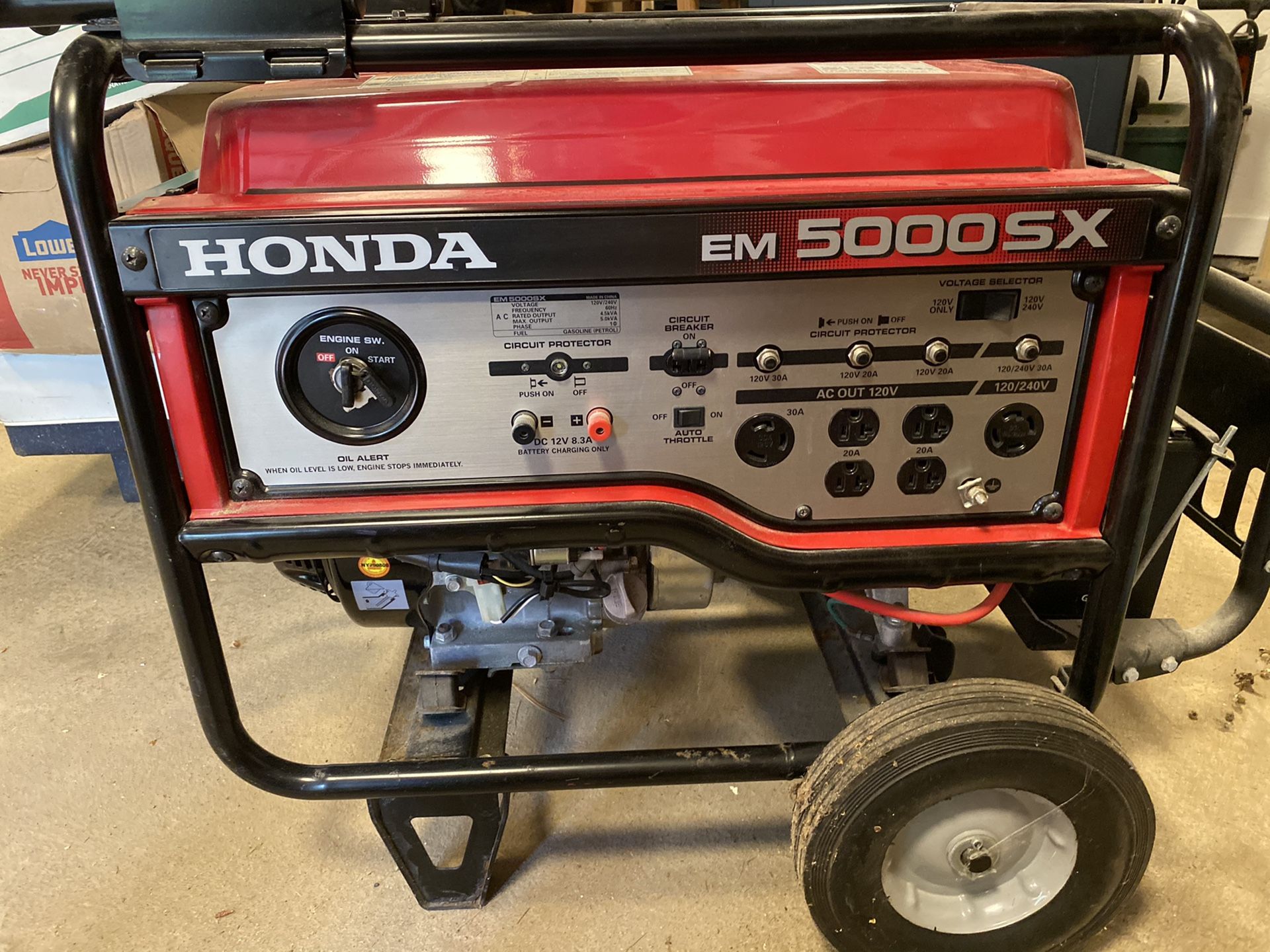 Honda Generator EM 5000SX