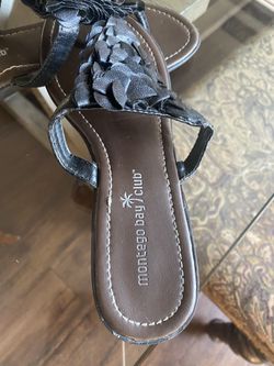 Black Montego Bay Sandals 