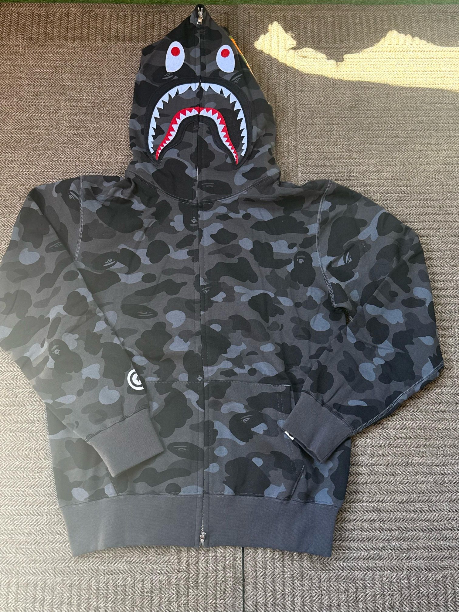 BAPE Color Camo Shark Full Zip Hoodie